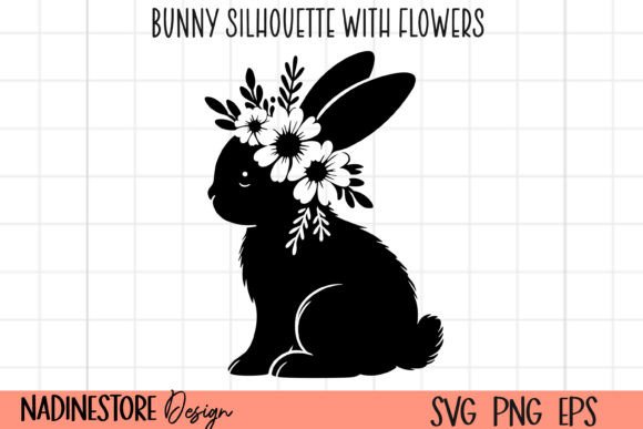 Baby Bunny Silhouette: Fresh Graphics & Illustrations