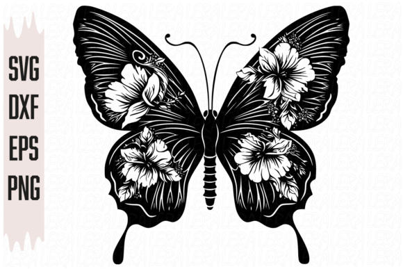 Butterfly Flowers: Graphics & Illustrations Review