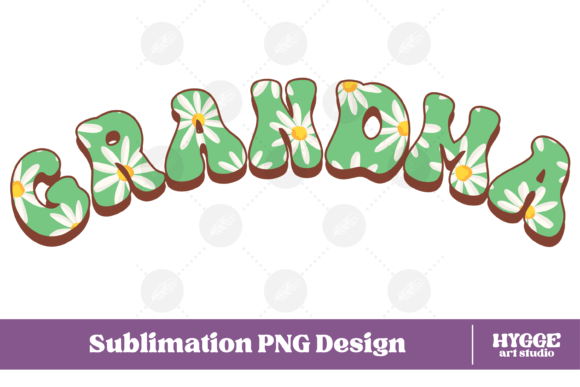 Grandma Png Flowers: Graphics & Illustrations