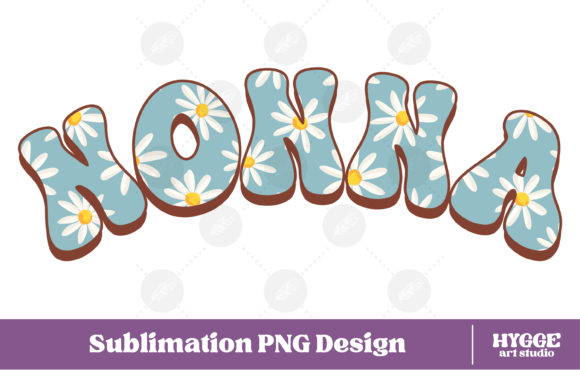 Nonna Png Flowers: Graphics & Illustrations
