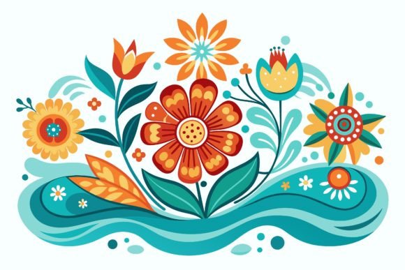 Retro Floral Graphics: A Publisher's Review