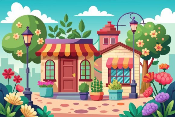 Street Cartoon Graphics: Vibrant Illustrations for Brands